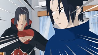 SASUKE SURPREND ITACHI  😱​🔞​ [upl. by Eniamraj800]