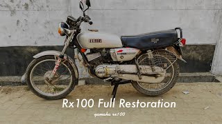 Yamaha RX100 Full Restoration  Repair amp Restoration [upl. by Ajup558]