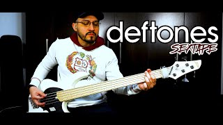 Deftones  Sextape  Bass Cover  TAB [upl. by Frants780]