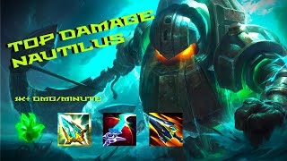 Toplane Nautilus Means BUSINESS Top Damage [upl. by Seagraves535]