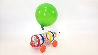 Make a Balloon Car  STEM Activity [upl. by Luebke]