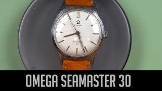 Omega Seamaster 30 Vintage Watch Restoration [upl. by Acinoev257]