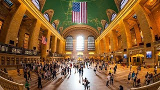 Walking Tour of Grand Central Terminal — New York City 【4K】🇺🇸 [upl. by Cad846]