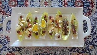 Three ways endive appetizer [upl. by Nnylyahs]