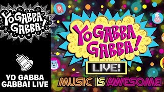 YO GABBA GABBA LIVE Yo Gabba Gabba Holiday show [upl. by Atsev]