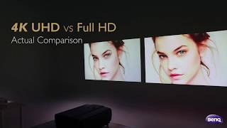 Actual comparison 4K UHD vs Full HD Resolution [upl. by Stella]