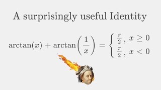 A Surprising Identity  arctanxarctan1xpi2 [upl. by Franni]