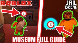 FULL GUIDE MUSEUM UPDATE in Roblox Jailbreak [upl. by Yatnahc568]