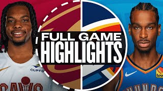 CAVALIERS at THUNDER  FULL GAME HIGHLIGHTS  January 16 2025 [upl. by Carmon955]