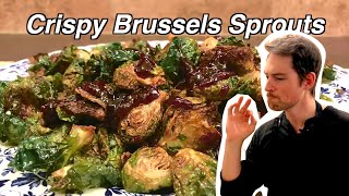 Brussels sprouts SECRET CRISPY recipe [upl. by Eilyak]