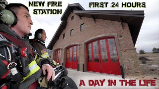 First 24 Hours in a New Fire Station  A Day in the Life [upl. by Zilber652]