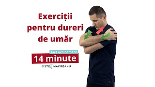 Exerciții pentru dureri de umăr la ridicarea bratului [upl. by Notsur576]