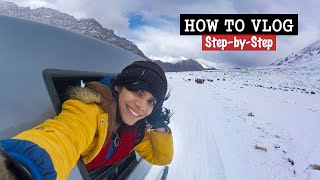 How to Vlog in 4 Simple Stages  A Beginners Guide to Vlogging ft Mohnish Doultani [upl. by Nesyt]