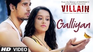 Teri Galiyan Full HD Song I HD Lyrics  Ek Villian [upl. by Hanikas960]