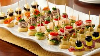 Christmas amp New Year Party Appetizers Finger Food Recipes amp Ideas [upl. by Okoyk]