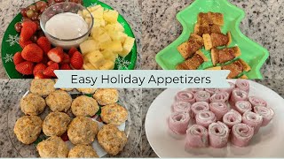 HOLIDAY APPETIZERS  CHRISTMAS  NEW YEAR’S  QUICK amp EASY [upl. by Suivatnod431]