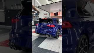 Golf 8 R Performance Cold Start  Stock Exhaust Sound [upl. by Naujik]