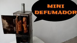 Como construir um Mini Defumador caseiro [upl. by Sulrac797]