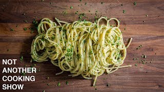 how to make SPAGHETTI AGLIO E OLIO like an ITALIAN [upl. by Gunar]