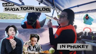 SUGA VLOG DDAY TOUR in Phuket [upl. by Buzz]