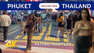 🇹🇭 PHUKET NIGHTLIFE  PATONG THAILAND 2023 Walking tour 4k [upl. by Aketahs362]