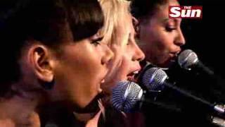 Sugababes  Freak Like Me Live  The Suns Biz Sessions [upl. by Arahc938]