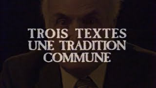 André CHOURAQUI – Traduire les textes sacrés 1995 [upl. by Liddie]