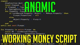 ANOMIC  HACKSCRIPT  WORKING MONEY SCRIPT [upl. by Stroup171]