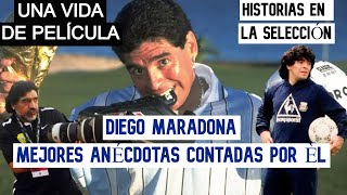 ANÉCDOTAS de DIEGO MARADONA de su VIDA contadas por ÉL Selección Argentina Napoli Boca y más [upl. by Beatrisa]