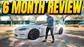 Tesla Model S Plaid My HONEST 6 Month Review [upl. by Wren675]