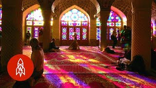 Step Inside Iran’s Kaleidoscopic Mosque [upl. by Imac]