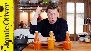 How to make Chilli Sauce  Jamie Oliver [upl. by Odraner]