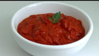 How To Make Pizza Sauce from Fresh Tomatoes [upl. by Rehtse505]