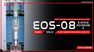 LIVE ISRO SSLV EOS08 Launch [upl. by Tnarg]