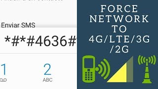 How to force the mobile phone network mode to 2G 3G 4GLTE on Android [upl. by Zwick]