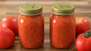 How to Make Homemade Tomato Sauce [upl. by Trepur]