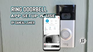 Ring doorbell app setup and use [upl. by Conyers837]