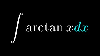 Integral of arctan x dx [upl. by Armat]