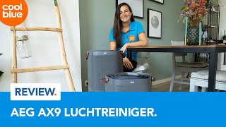 Super stille luchtreiniger AEG AX9  Review [upl. by Lipfert]