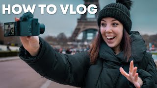 How to ACTUALLY start vlogging in 2022 [upl. by Notled]