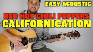 Red Hot Chili Peppers Californication Easy Lesson [upl. by Adli]