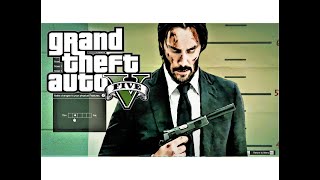 GTA 5 ONLINE  How to make John Wick [upl. by Annim]