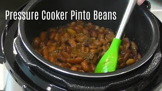 Pressure Cooker Pinto Beans  No Soak Quick Cook Beans  Cosori 2 Quart Electric Pressure Cooker [upl. by Arreit]