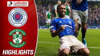 Rangers 61 Hibernian  Defoe Hits Perfect Hattrick As Rangers Run Riot  Ladbrokes Premiership [upl. by Thompson929]