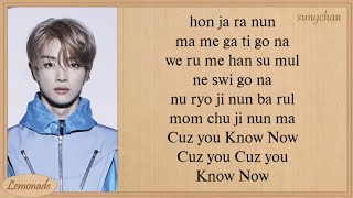 NCT U  Know Now Easy Lyrics [upl. by Cohin]