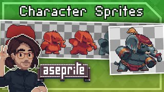 Pixel Art Class  Create More Engaging Character Sprites [upl. by Fital928]