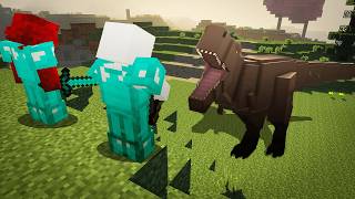 Surviving Dinosaurs in Minecraft [upl. by Aneehsyt]