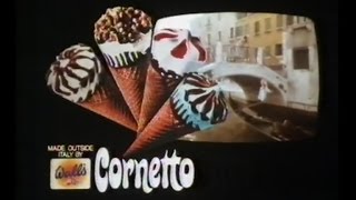 1981 Walls Cornetto Advert 1 Just one Cornetto [upl. by Bohrer]