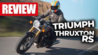 Michael Neeves rides the Triumph Thruxton RS  MCN REVIEW [upl. by Ranita666]