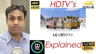 Different TVs Explained 1080p 4K 4K HDR ULTRA HD Smart TV [upl. by Bibeau]